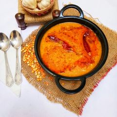 A picture of Panchratan dahi tadka dal.