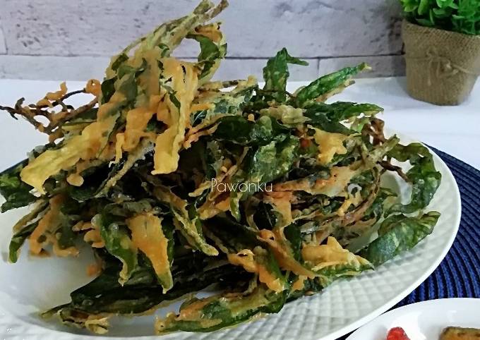 Cara Gampang Menyajikan 539.Kangkung Crispy Ala RM yang Bisa Manjain Lidah