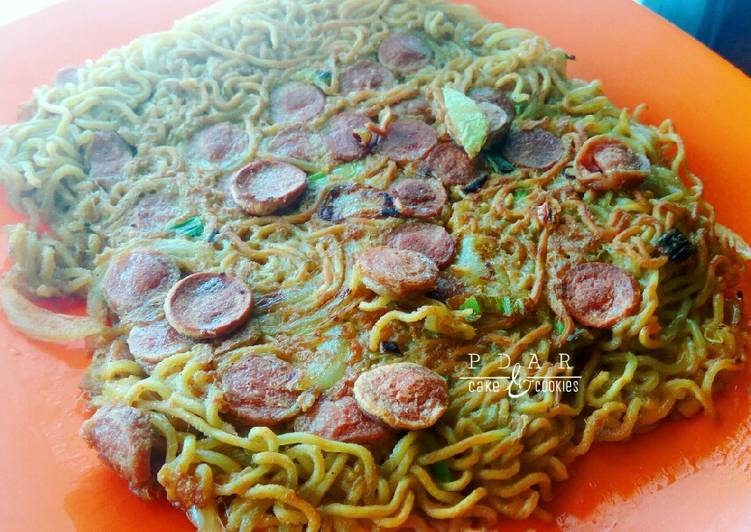 Resep Martabak Mie Saus Kecap, Enak