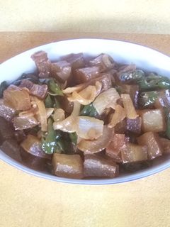 Foto resep Tumis kikil cabe ijo