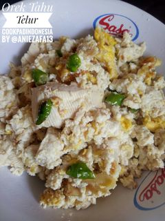 Foto resep Orek Tahu Telur