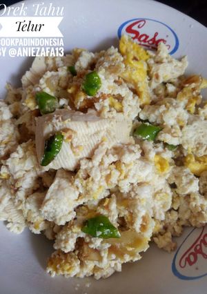 Foto resep Orek Tahu Telur