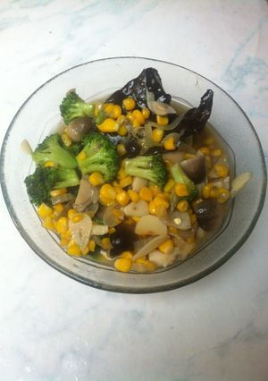 Foto resep Tumis sayur jamur kancing