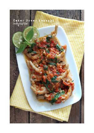 Foto resep Ceker Dower Kemangi ala Indi