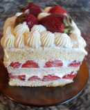 Torta de frutilla fácil