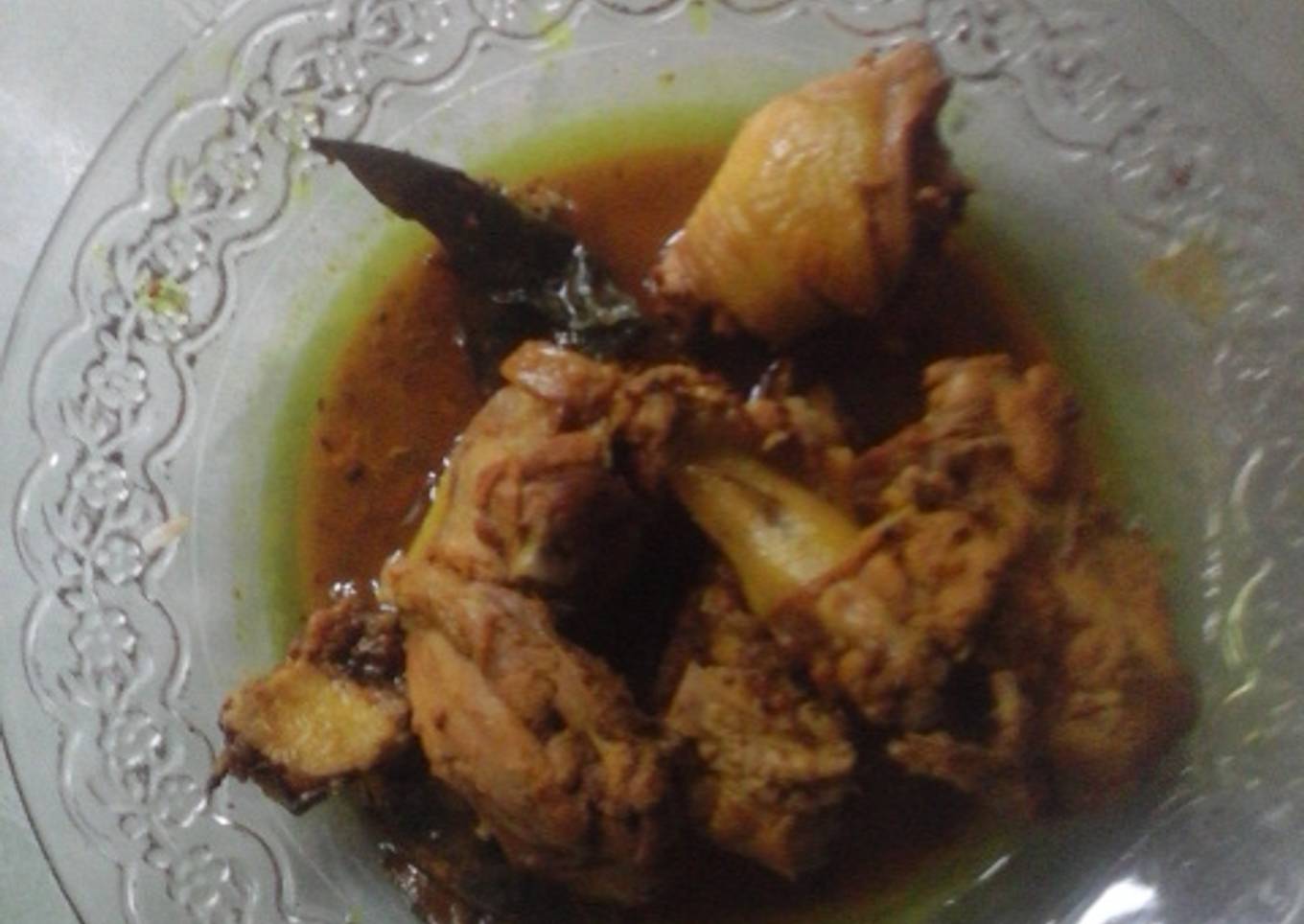 Ayam kampung ungkep jadul