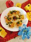 Canapes (indian chat stuffing)
