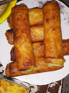 صورة لوصفة بوراك بالبطاطا بنين 👍