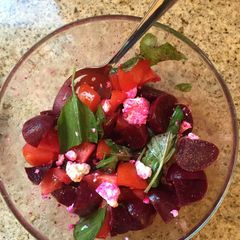 A picture of Basil Beets.
