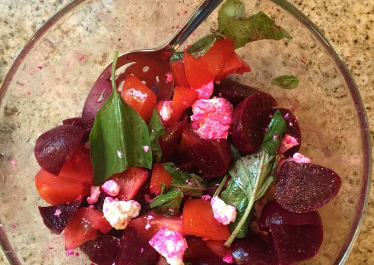 Simple Way to Prepare Quick Basil Beets