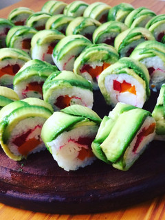 Una foto de Sushi sin Alga o nori