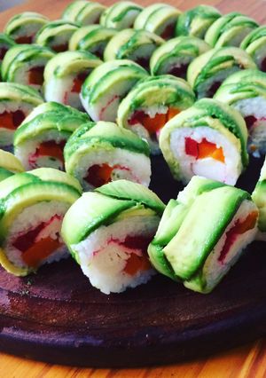Una foto de Sushi sin Alga o nori