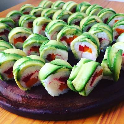 Top 42+ imagen sushi sin alga receta