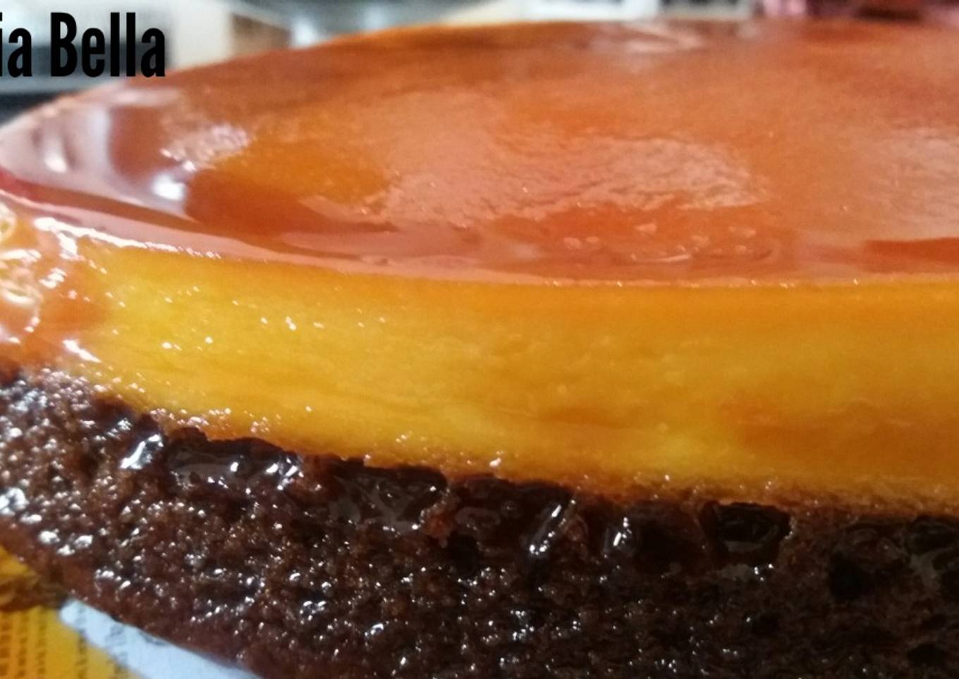 Choco flan Cake