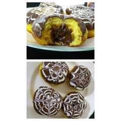 A picture of Donat Labu Kuning.