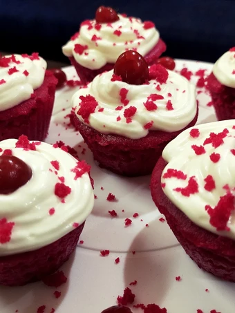 Recipe Red Velvet Cupcakes the  Makes Drooling Can spoil the tongue