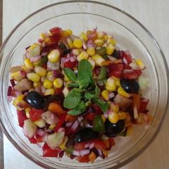 A picture of Corn chat.