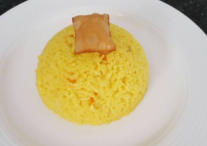 Recipe of Ultimate Turmeric coconut rice