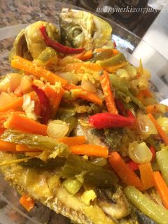 Foto resep Pesmol Ikan Kuah Acar Kuning