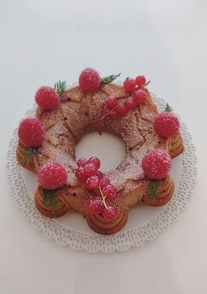 Une photo de Gâteau moelleux à la farine de châtaigne