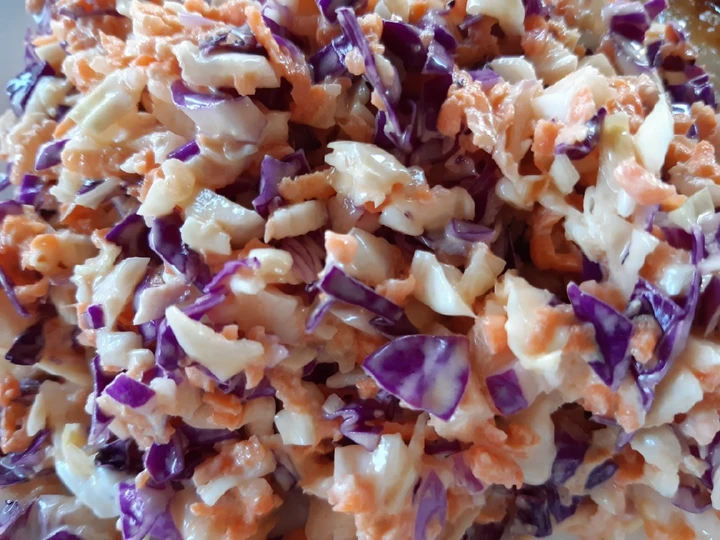 Cómo Hacer Ensalada Coleslaw Súper Fácil  que Delicioso