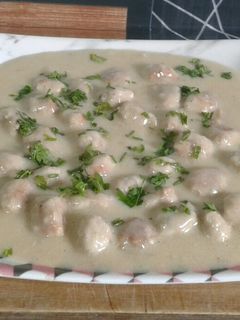 صورة لوصفة كفته دجاج بالصوص الابيض (بدون كريمه طهي)