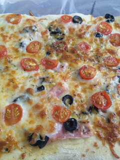 Una foto de Pizza