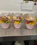 Yogurt de frutas naturales