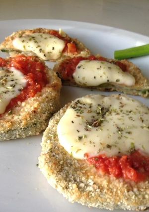 Una foto de Milanesas de Zapallitos DIET