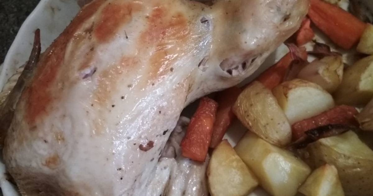 217 resep ayam panggang oven utuh enak dan sederhana - Cookpad