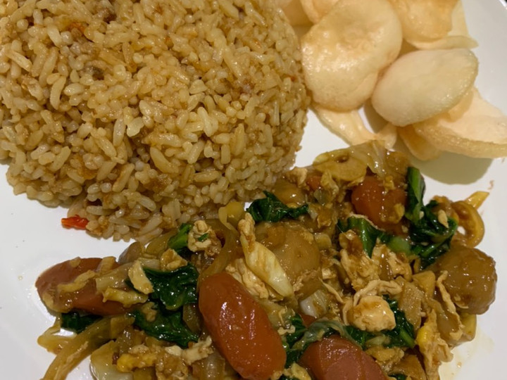 Cara Gampang Menyiapkan Nasi goreng gila Anti Gagal