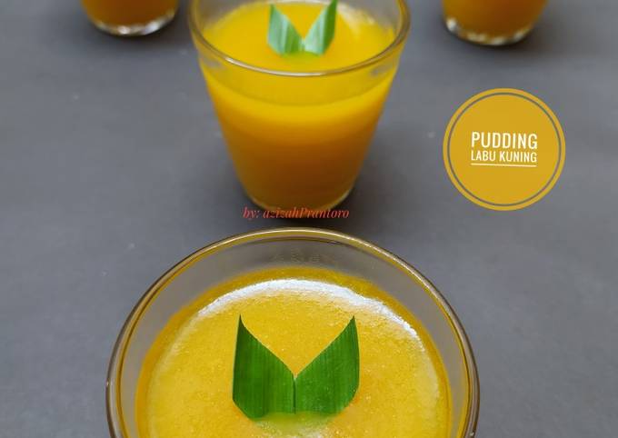 Pudding labu kuning