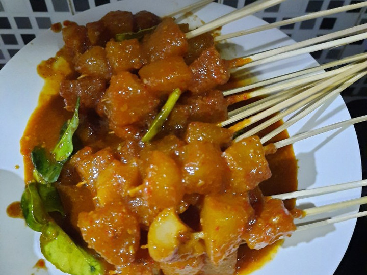  Cara gampang bikin Sate Tunjang Sapi dijamin spesial