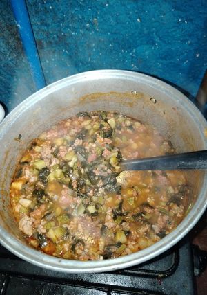 Una foto de Picadillo de calabacita
