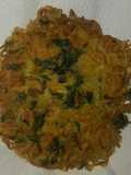 Martabak / omlette / omlet mie sayuran bayam wortel super sederhana