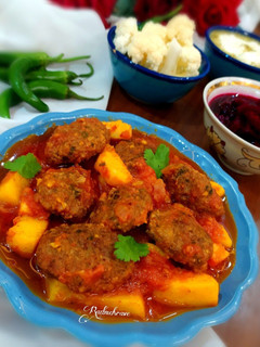 عکسی از دستور کفته (kaftah) لبنانی