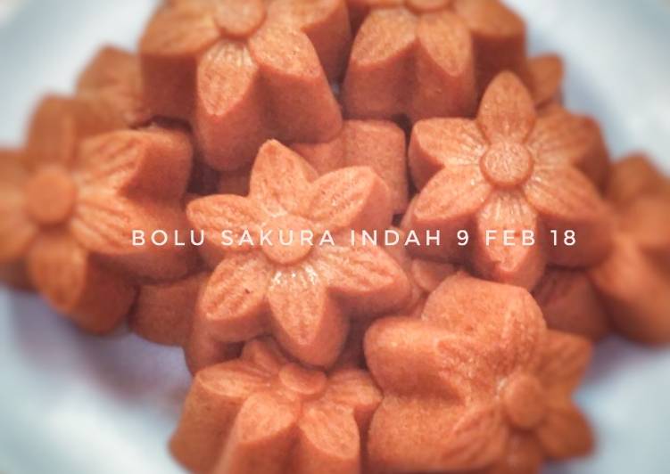 Resep Bolu Sakura eggless, Sempurna