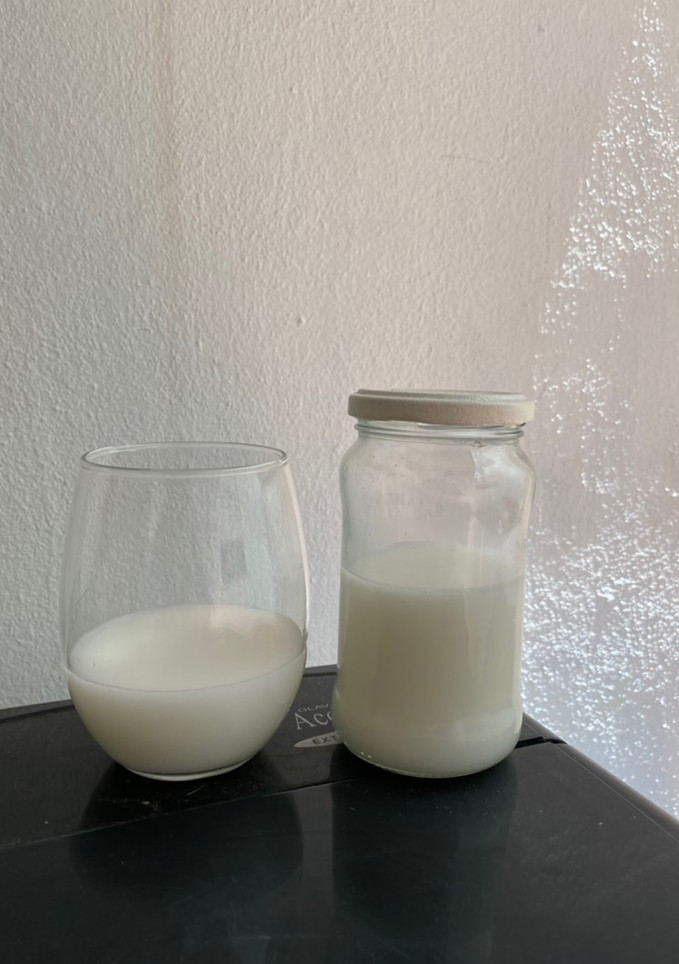 Una foto de Leche de coco