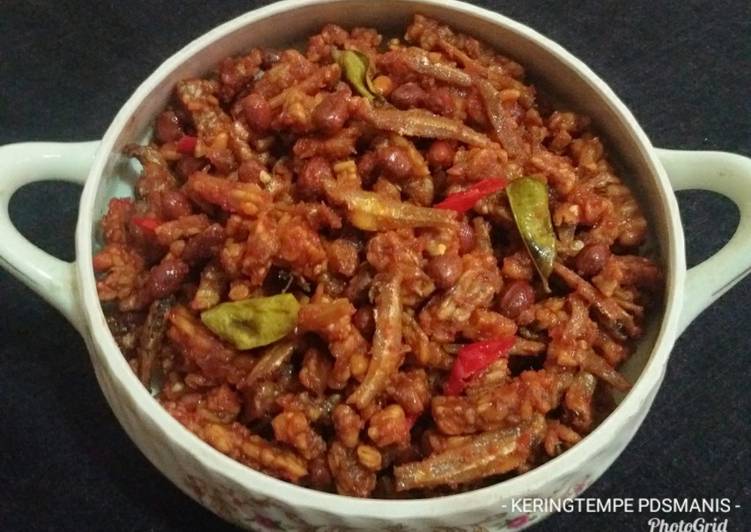 Resep Kering Tempe Pedas Manis Anti Gagal