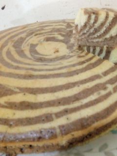Una foto de Torta cebra (marmolada)
