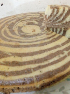 Una foto de Torta cebra (marmolada)