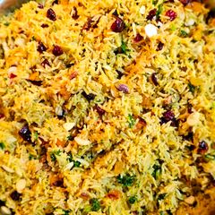 A picture of Jeweled Persian Rice Pilaf.