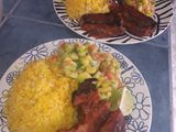 Costillitas de cerdo en salsa BBQ 😋