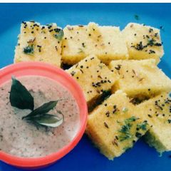 A picture of Instant Dhokla.