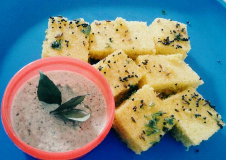 Simple Way to Prepare Perfect Instant Dhokla
