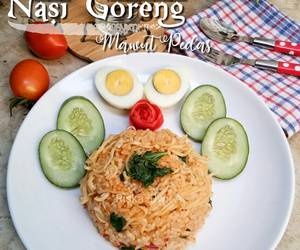 Cara Memasak Cepat Nasi Goreng Mawut Pedas Gurih Mantul