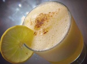 Una foto de Pisco sour