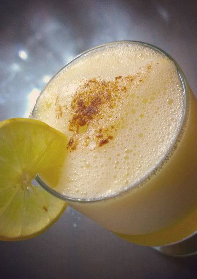 Una foto de Pisco sour
