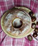 Ciambella di farina di castagne stampo da 18 cm