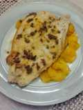 Filete de pescado a la sartén con papas